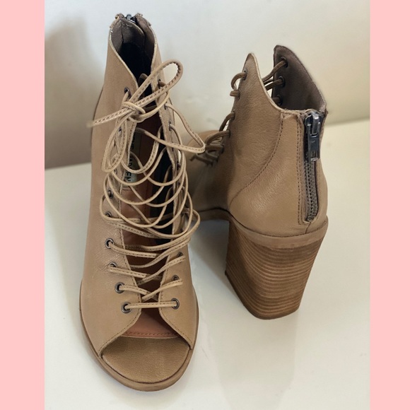 Steve Madden Tempting Lace-Up Bootie - Picture 2 of 9